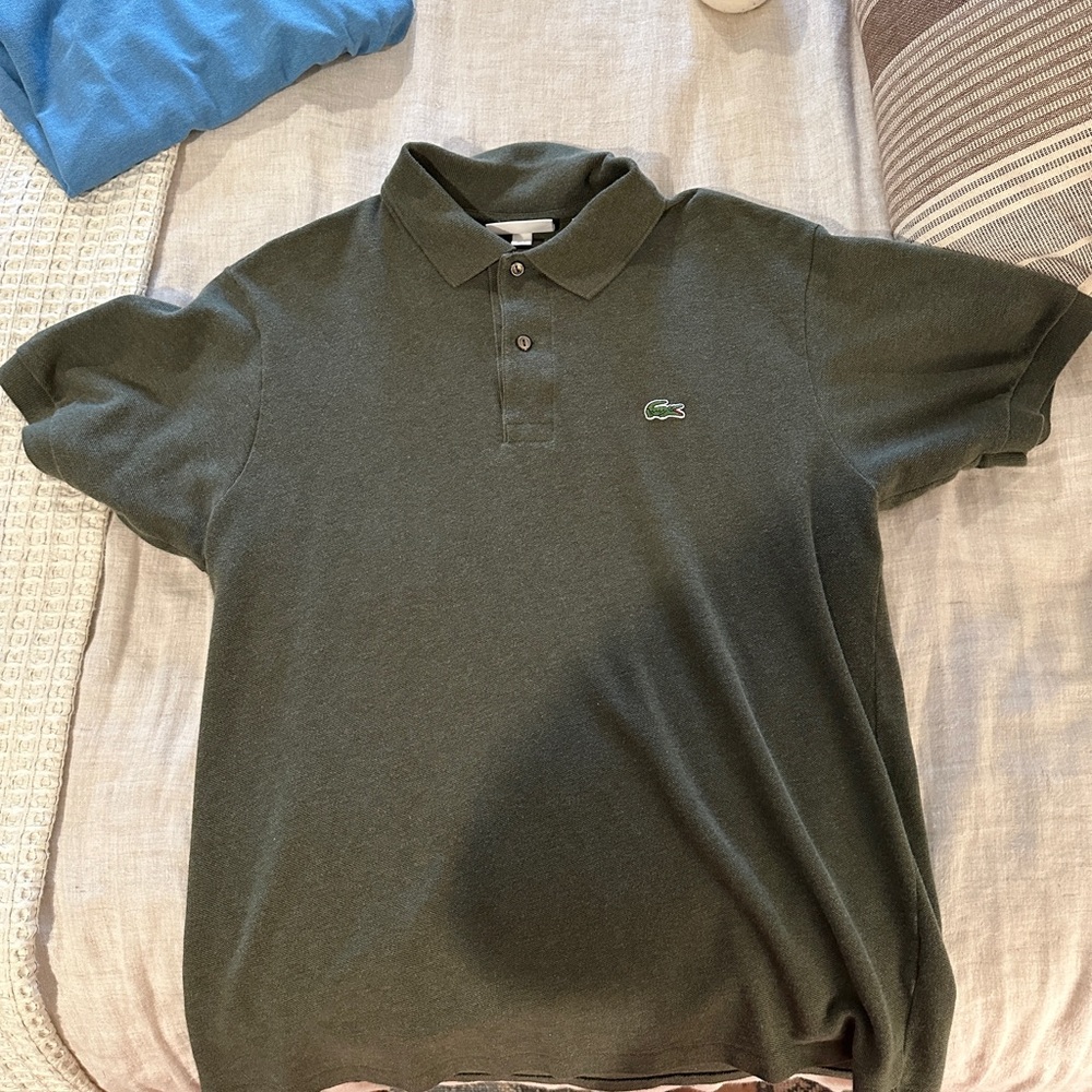 Men’s Lacoste Polo Shirt M Medium Like New